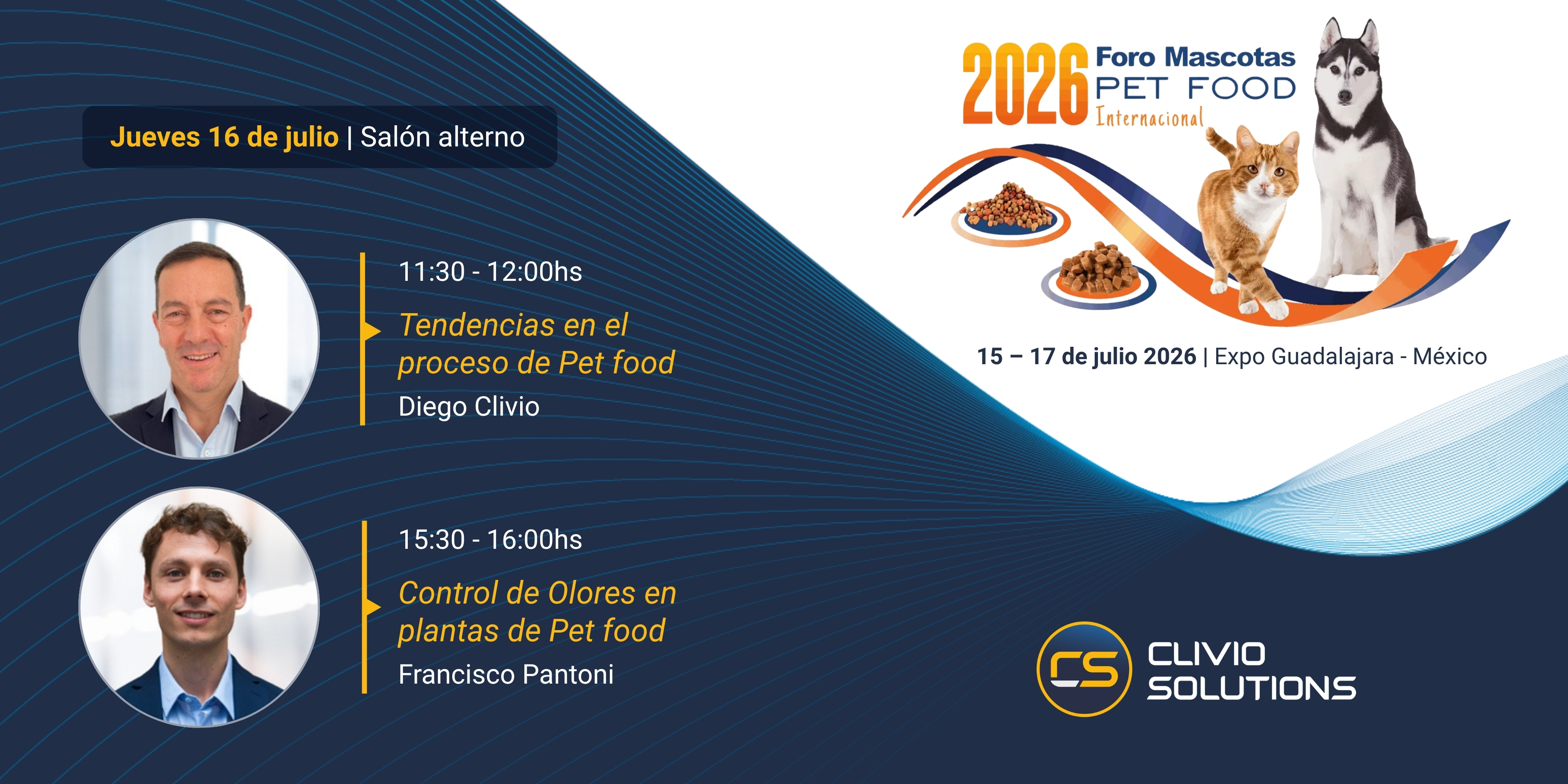 Clivio Solutions será parte del programa de conferencias del Foro de Mascotas 2026